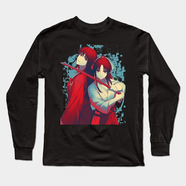 miss kaoru Long Sleeve T-Shirt by DinoZard